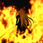 O perturbado vilão Sephiroth.