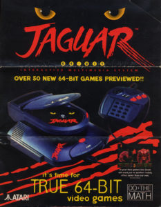 Anúncio do Jaguar CD.